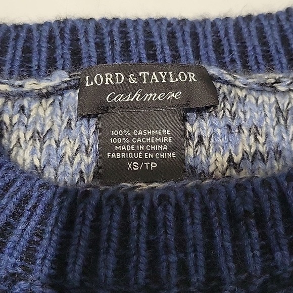 Lord & Taylor Cashmere Sweater - Picture 6 of 13